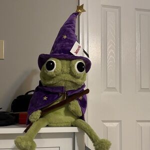 Purple Wizard Frog Plush by